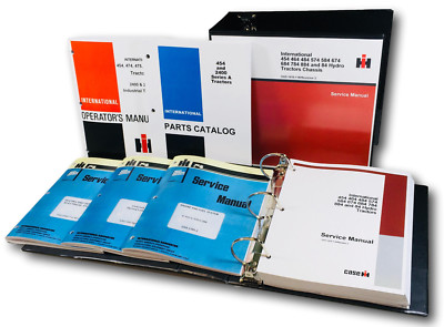 #ad #ad International 454 Gas Tractor Service Operators Parts Manual Repair Shop Set $115.97