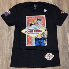 WWE Authentic John Cena Farewell Tour Las Vegas Nevada Wrestlemania 41 Shirt