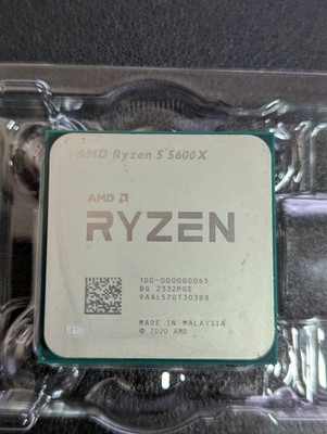 AMD Ryzen 5 5600X AM4 Processor - Used - Removed from working machine