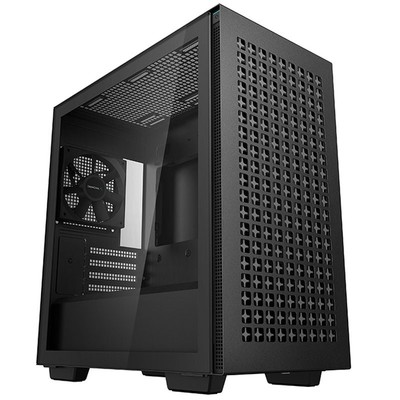 Deepcool CH370 Mini Tower PC Black Micro ATX Mini-ITX ABS R-CH370-BKNAM1-G-1