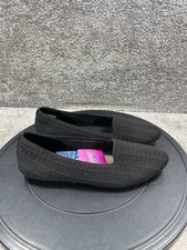Skechers Flats Womens Size 9.5 Cleo 2.0 Look at You Ballet Black Casual Slip On