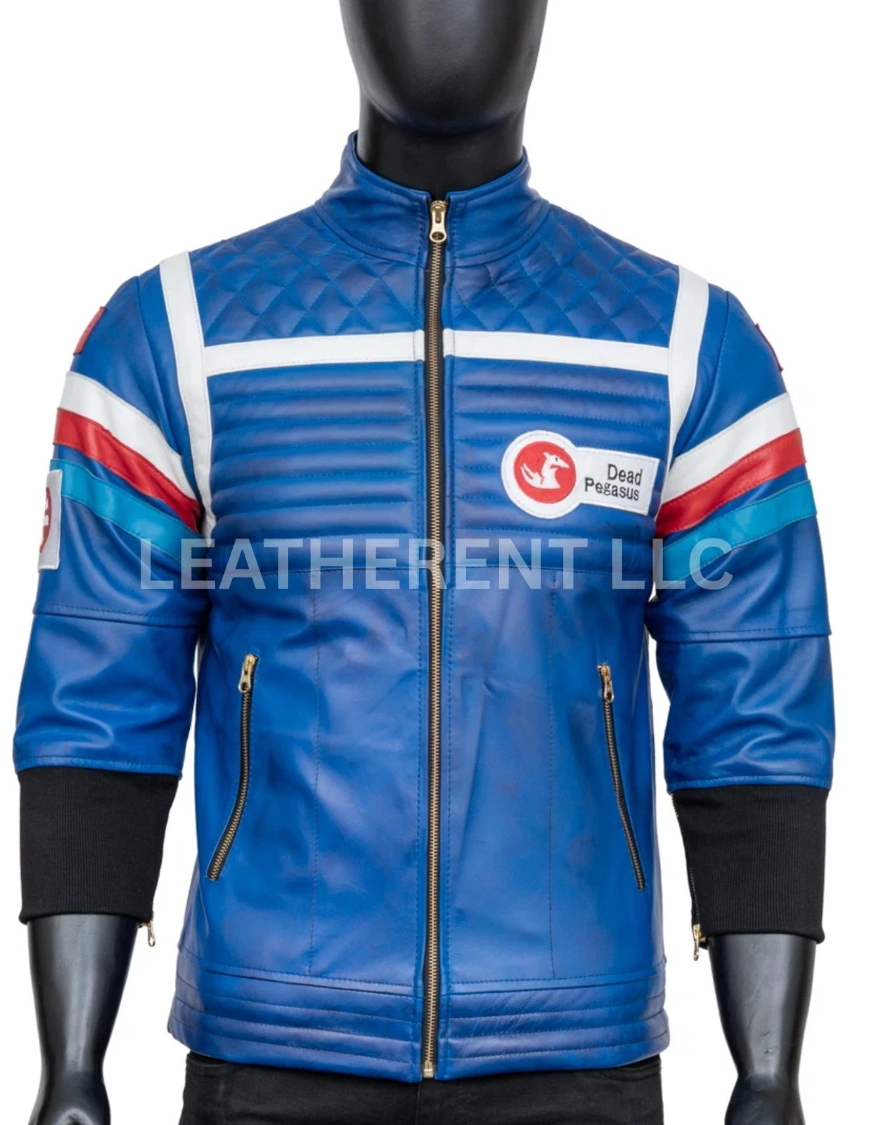 Men's Dead Pegasus My Chemical Romance Gerard Way Leather Jacket - ALL SIZES