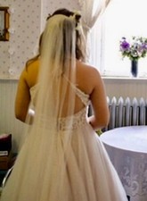 Champagne Wedding Dress Size 8 Pre Owned Morilee New York