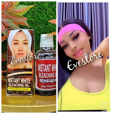 #ad #ad X 1 bottle Instant White Bleaching Oil. 💯 Satisfaction👌50ml X 1. PRO MIX ONLY $27.00