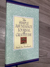 The Simple Abundance Journal of Gratitude - Hardcover - VERY GOOD W/ Notes