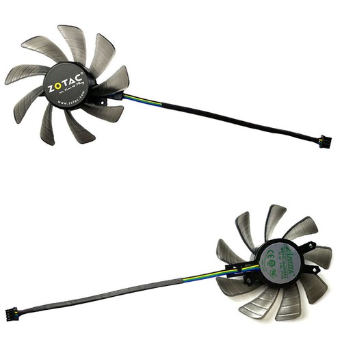 Wentylator chłodzący do ZOTAC GTX650ti 660 Boost Thunder Edition PB Część karty graficznej - Zdjęcie 4 z 11