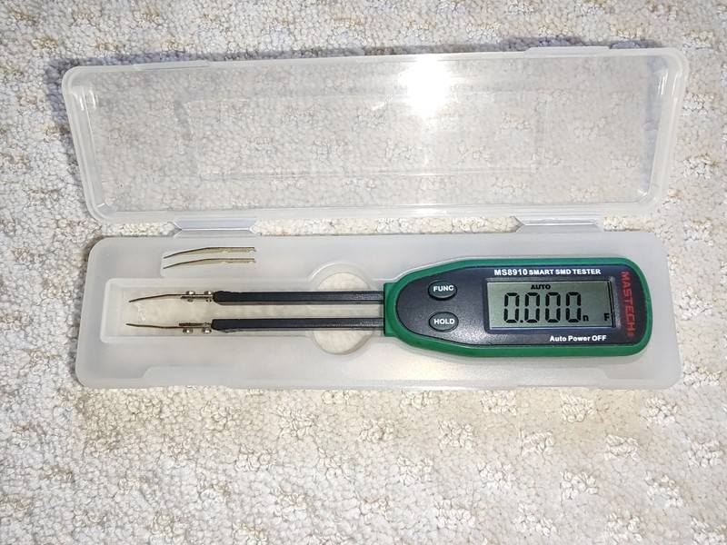 MASTECH MS8910 Smart Digital SMD Handheld RC Diode Tester LCD Display Multimeter