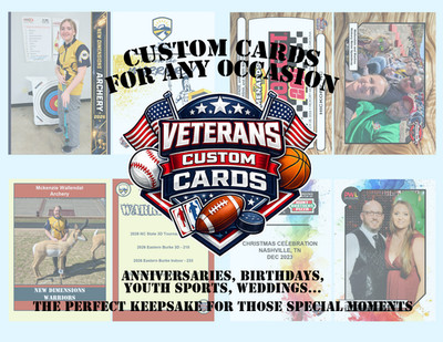 DESIGN YOUR OWN CUSTOM TRADING CARDS! SPECIAL OCCASIONS, YOUTH SPORTS.....