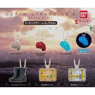 DEATH STRANDING 2 ON THE BEACH Miniatur Charm Kollektion 6er Set JAPAN NEU
