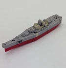 Vintage GoBots Man-O-War Machine Battleship Complete MR-54 1985 Bandai Japan