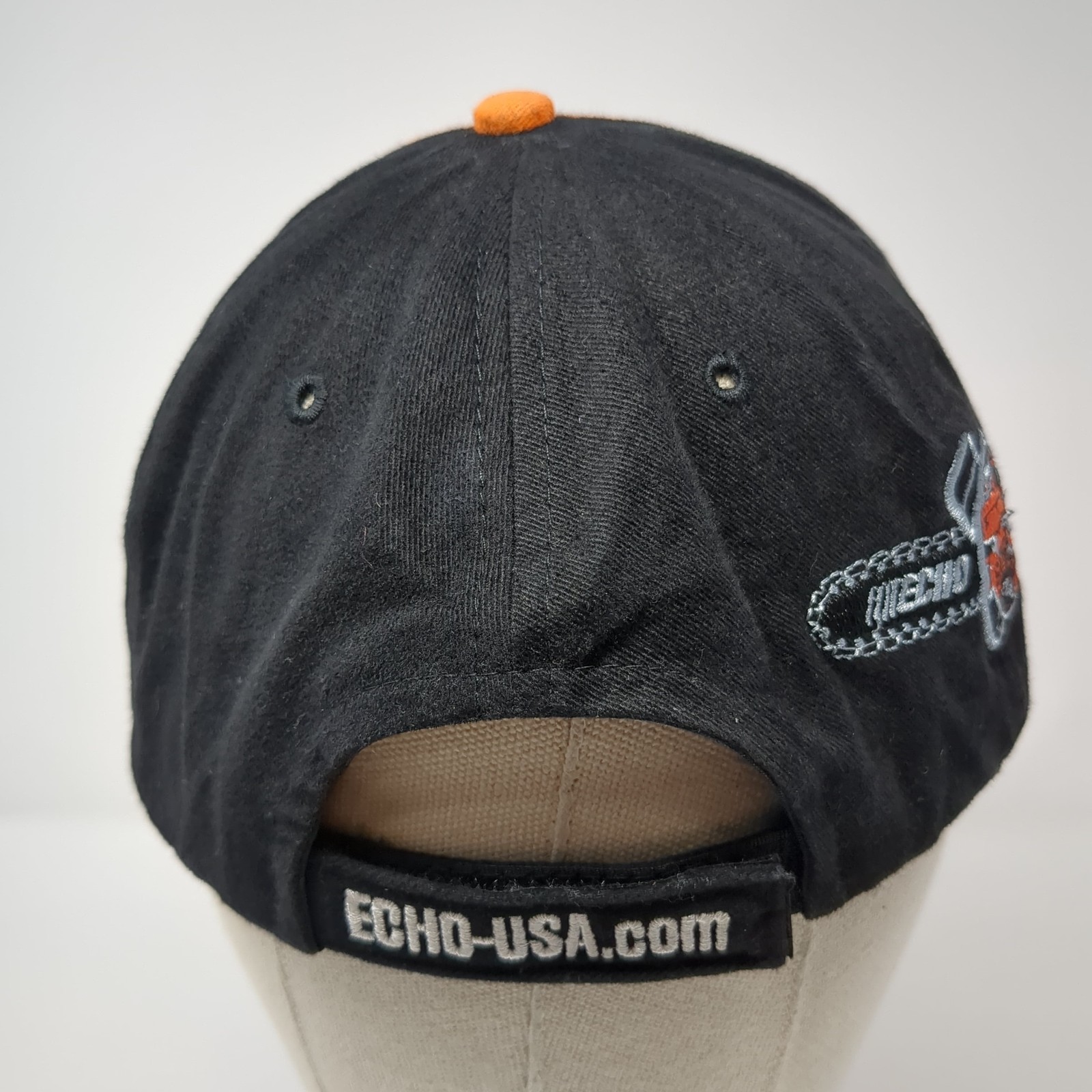 Echo Strapback Hat Black One Size Adjustable Embr… - image 6