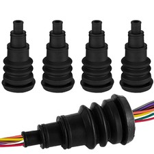 4pcs Safe Convenient Firewall Boot Rubber Grommets For Bmw 38 To 1 Wires 4pcs Safe Convenient Firewall Boot Rubber Grommets For Bmw 38 To 1 Wires