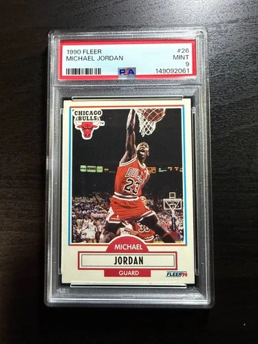 1990 Fleer Michael Jordan #26 PSA 9 MINT