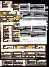 / GERMANY, DDR 1978 - MNH - TRAINS, WEAPONS, CARS, POST
