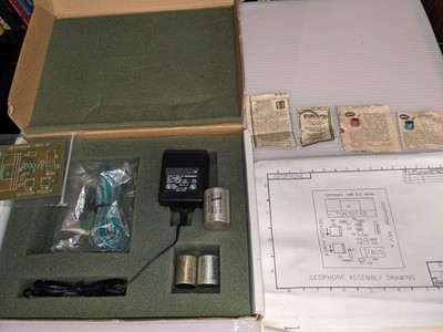 MAKE OFFER!!!! 3 Geophones with Bg Micro Geophone Kit 10hz 30Hz