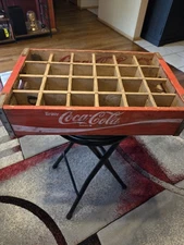 Vintage 1970 Coca Cola Tray Box 24 Count Chattanooga