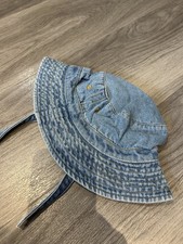 UNISEX DZIEWCZĘCA CHŁOPIĘCA CZAPKA DŻINSOWA ROZMIAR WIEK 18-36 MIESIĘCY