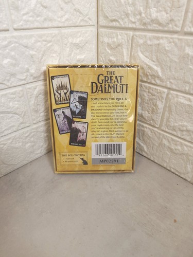 The Great Dalmuti Dungeons & Dragons Card Game - New & Sealed - Picture 2 of 4