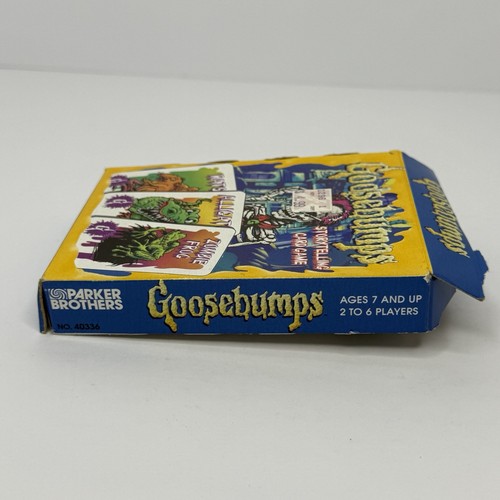 Goosebumps RL Stine Storytelling Card Game 1995 Parker Brothers Complete - Picture 7 of 10
