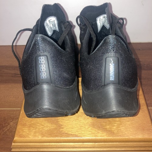 Nike Air Zoom Pegasus 37Running Athletic Shoes Triple Black BQ9646 Men's Sz 10.5 - Picture 5 of 9