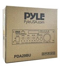 Pyle PDA29BU Wireless Bluetooth Home Stereo Power Amplifier Open Box
