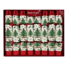 Spode Tree 10 In Handmade English Christmas Cracker by Robin Reed 531 (Set of 8)