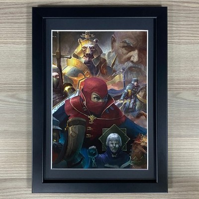 STÄDTE VON SIGMAR GERAHMTE KUNST FREEGUILD COMMAND CORPS WARHAMMER AGE OF SIGMAR