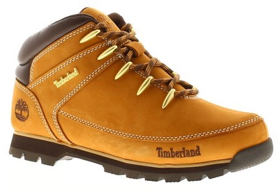 Timberland Herren Smart Boots Euro Sprint Leder Schnürschuhe hellbraun UK Größe