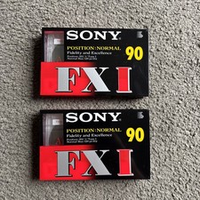 Sony FX90 C-90FX1B Audio Cassette Vintage SEALED