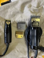 Oster Power Line And Finish Line Clipper Set With Blades - Lightly Used!