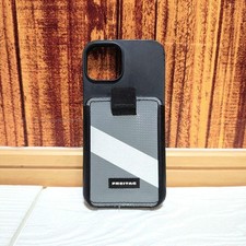 FREITAG iPhone 14 Case Gray White Diagonal Design