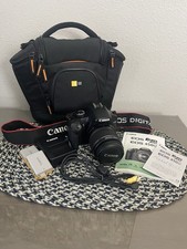 Canon EOS Rebel xsi/EOS 450D Digital Camera w/EFS 18-55mm Lens and Padded Case