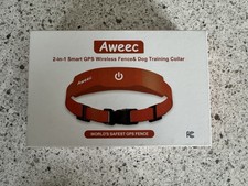 GPS Wireless Dog Fence with Free App, Electric Fence System with Training Collar