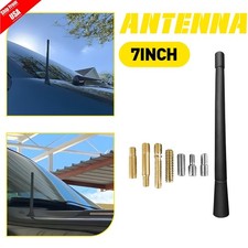 7 Short Black Antenna Mast Radio Amfm For Ford F-250-f750 1997-2016 7 Short Black Antenna Mast Radio Amfm For Ford F-250-f750 1997-2016