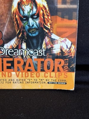 Sega Dreamcast Generator Vol 1 Demo Disc Not For Resale VTG Sonic
