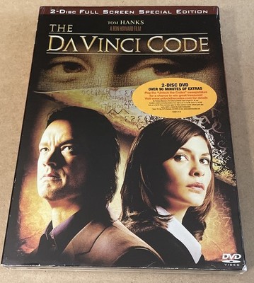 The DaVinci Code (DVD, 2006, 2-Disc Set, Special Edition, Full Frame Edition)NEW