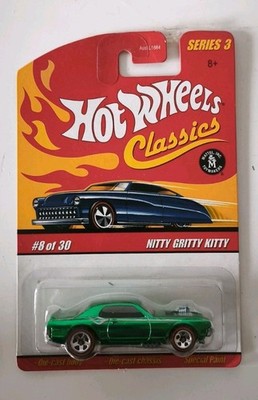 Hot Wheels Classics Nitty Gritty Kitty Series 3 #8/30 Redline Grün Metallic