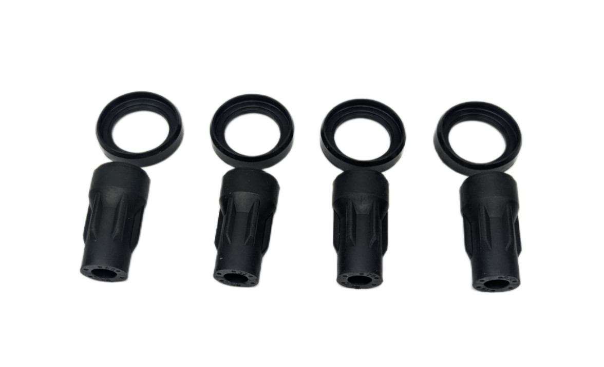 4PC NAPA Belden 702538 Spark Plug Boot Coil on Plug