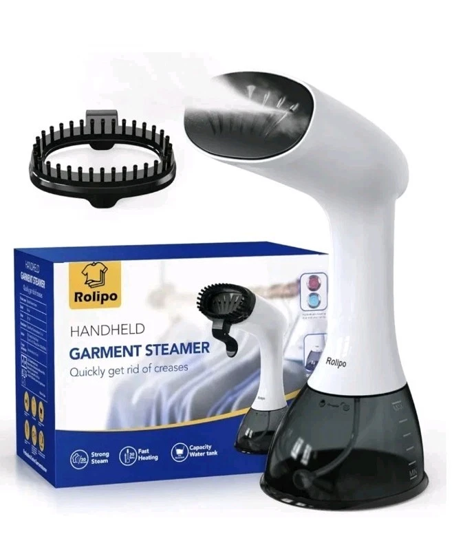 Rolipo Garment Handheld Clothes Steamer, for Home, Office, NEW DAMAGED BOX
Opens in a new window or