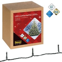 Idena Lichterkette 200 Led Warmweiß 29,9M FüR Innen & AußEn
