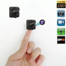 HD 1080P Black Screw Built-in battery micro smallest mini body camera Recorder