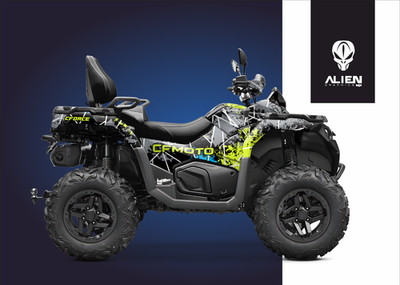 Cfmoto Cforce 850 1000 2024 2025 Gelände Grafik Aufkleber design 16