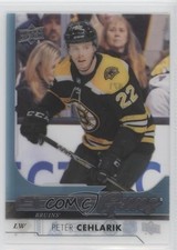 2017-18 Upper Deck Young Guns Clear Cut Peter Cehlarik #471 e9u