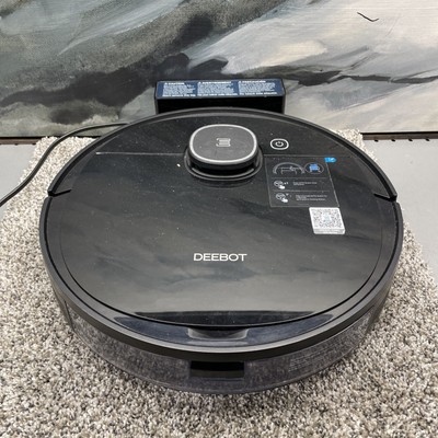 Ecovacs DX5G Deebot OZMO 920 2-in-1 Vacuuming & Mopping Robot Black| WithCharger