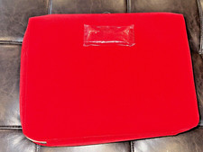 Estee Lauder Red Velvet Bow Makeup Travel Bag Cosmetic Train Case