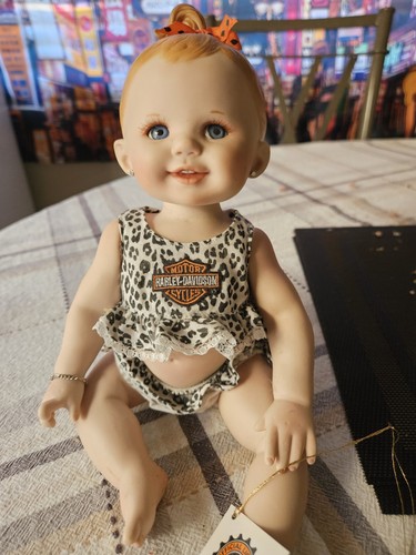 Little Biker Babypuppe HARLEY DAVIDSON ORIGINAL - Bild 2 von 7
