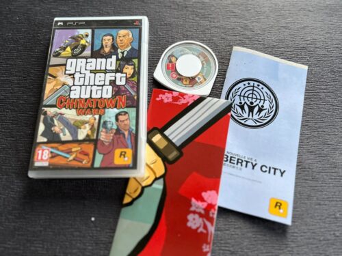 PSP GTA Grand Theft Auto Chinatown Wars complet FR en bon état!
