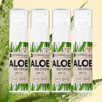 Bell HYPOallergenic Aloe BB Creme LSF 15 Make-up 4 Farben versiegelt