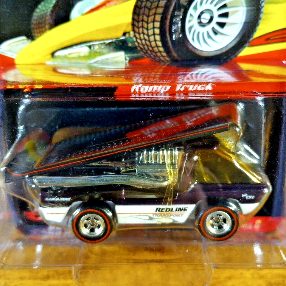 Hot Wheels RLC Real Riders Ramp Truck 5298/11000 Purple Redline The ...