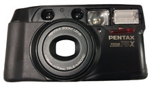 PENTAX Zoom 70-X Vintage 35mm Automatic CAMERA WORKS FLASH NOT WORKING